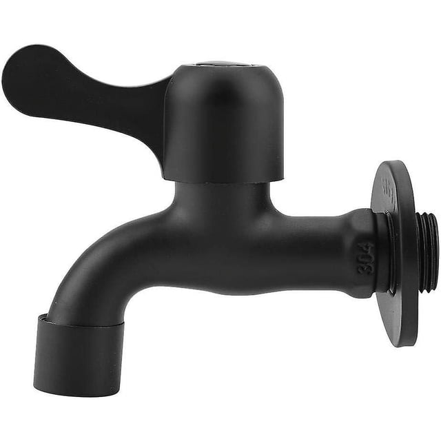 Water Filter Faucet, 1/2" Male Thread 304 Stainless Steel Mop Pool Tap for Garden Bathroom Basin Kitchen Sink(Mop Pool)