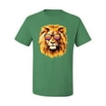 thumbnail image 2 of Lion With Sunglasses Animal Lover Men's Graphic T-Shirt, Kelly, Large, 2 of 3