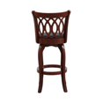 thumbnail image 5 of Edmond Swivel Bar Stool in Dark Cherry Finish, 5 of 6