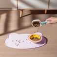 thumbnail image 6 of ACDANC Cat Food Mat And Water Mat,Silicone Pet Feeding Mat for Food And Water Bowls,Nonslip Cats And Dogs Food Placemat Tray,Raised Edges to Prevent Water Spills on Floors 10.24"X16.54", 6 of 7
