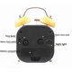 thumbnail image 4 of Alarm Clocks For Bedrooms, Square Alarm Clock , Student Home Decoration Desktop Clock(Grey), 4 of 5