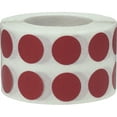 thumbnail image 3 of Cranberry Circle Dot Stickers | 0.5" Inch Round | 1000 Pack, 3 of 3