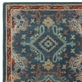 thumbnail image 5 of SAFAVIEH Heritage Petrina Floral Wool Area Rug, Blue/Multi, 5' x 8', 5 of 7