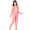 thumbnail image 4 of Beezizac Avocado & Toast Pajamas for Tween Girls Soft Cute 2-Piece Fall/Autumn PJ Set Big Kid Size 16, 4 of 7