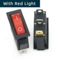 thumbnail image 1 of MYG Rectangular Latching Neon Rocker Switch ON/OFF 3 Pin Red Green Blue Yellow KCD3, 1 of 4
