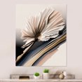 thumbnail image 2 of Designart Beige Gerber Flowers Hyperrealistic II Canvas Wall Art, 2 of 5