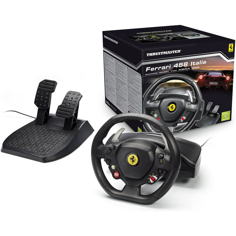 Thrustmaster, Ferrari 458 Racing Wheel, Xbox 360, Black, 4460094