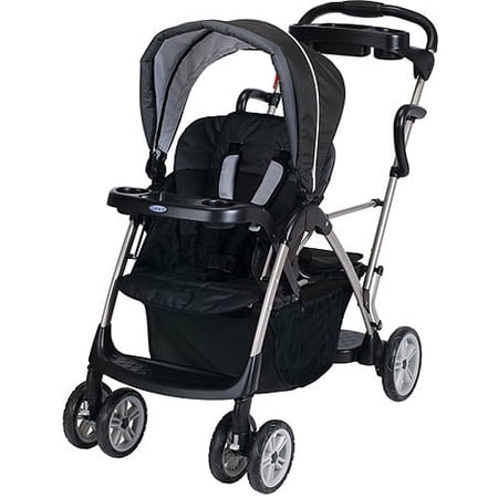 Graco - RoomFor2 Stand and Ride Double Stroller, Metropolis