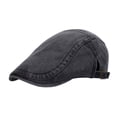 thumbnail image 1 of FhsagQ Chapeaux Chapeaux d'Hiver pour Femmes à la Mode Chic Hommes Casquette de Baseball Plate Réglable Performance Casquette Snapback Casquette Perforée Doublée de Soie Chapeaux d'Hiver pour Femmes Gris Taille Unique, 1 of 9