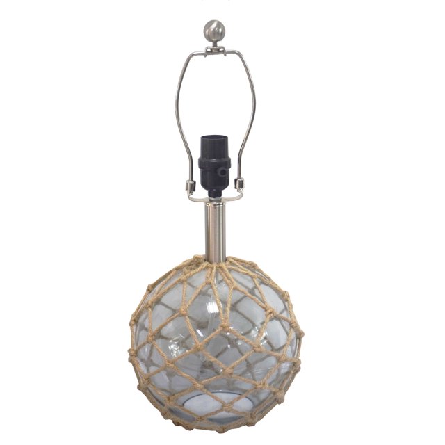 homeroots Éclairage 380127 Base de Lampe de Table en Verre et Finition Filetée Uniquement