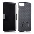 thumbnail image 6 of iPhone 8/7 Belt Case Clip Holster, Dteck Heavy Duty Shockproof Rugged Holster Case Cover with Belt Swivel Clip and Built in Kickstand For Apple iPhone 8/iPhone 7, Black, 6 of 7