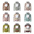 thumbnail image 2 of Sudaderas con capucha Tie Dye para Navidad, sudadera de gran tamaño, jersey en blanco de sublimación, ropa de Navidad de manga larga para imprimir Logotipo de foto, 2 of 5