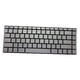thumbnail image 2 of Teclado de repuesto estándar español para accesorios 14-Bw, 14-Bp y 14-Bf Luz de fondo plateada, 2 of 8