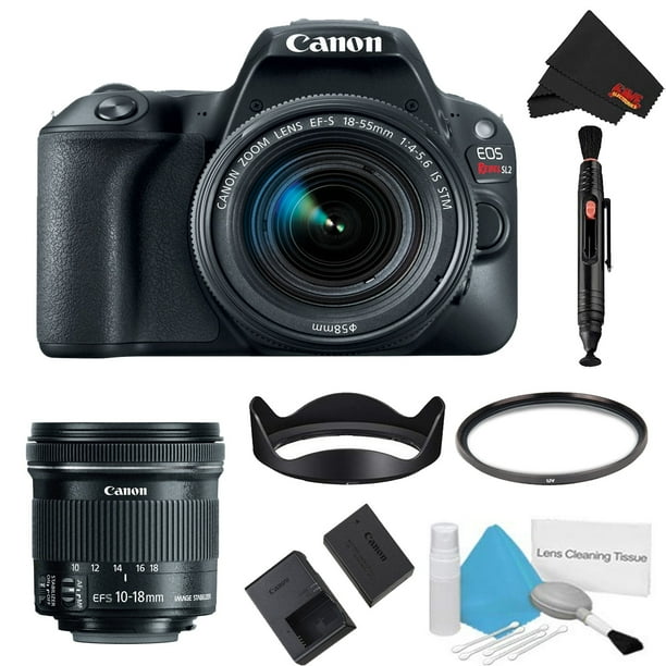 Canon EOS Rebel SL2 DSLR Camera with 1855mm Lens (Black) Basic Kit