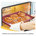 thumbnail image 3 of "Bandejas Juego De 3 Para Hornear Galletas, Textura Diamante  Belug Rosa ", 3 of 5