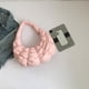 thumbnail image 3 of 8109 Bolso Mano Con Hombro en Forma Media Y Algodón PU Plisado Moderno Y Versátil (rosa), 3 of 9