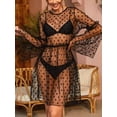 thumbnail image 4 of Charmo Swimsuit Cover Ups for Women V-Neck Beach Bikini Cover Ups Swimwear Beachwear Dress, 4 of 4