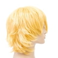 thumbnail image 3 of Onedor 12 Inch Short Straight Men Hair Wig Colored Cosplay Wig Heat Friendly Party Costume Unisex Wig, 3 of 4