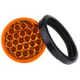 thumbnail image 4 of CCIYU Side Marker Light Universal&nbsp;2Pcs White 2Pcs Amber 24LED Truck Side Marker Clearance Light Bulbs for Truck Bus Boat Trailer Pickup&nbsp;Indicator Light Side Marker Assemblies, 4 of 5