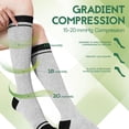 thumbnail image 4 of Calcetines de compresión SONORAN Bamboo Viscose 15-20 mmHg para mujeres y hombres, 4 of 6