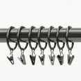 thumbnail image 7 of Mdesiwst 10Pcs Sturdy Metal Curtain Clip Rings Easy to Use Smooth Pull Space-Saving Load-bearing Curtain Rings, 7 of 7