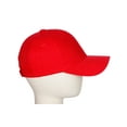 thumbnail image 3 of D&I Basic Baseball Cap Adjustable Closure Curved Visor Hat - 12 Pcs Value Pack - Red, 3 of 7