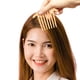 thumbnail image 5 of 2 peines de pelo con moño francés y dientes anchos, peine lateral de sujeción curva, accesorio para el cabello para mujeres y niñas, 5 of 7