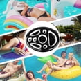 thumbnail image 2 of Soporte flotante para bebidas soporte para aperitivos y bebidas para fiesta en la playa bandeja para bebidas en la piscina flotadores accesorio duradero para fiesta en la piscina Hugtrwg  Para estrenar, 2 of 8