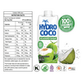 thumbnail image 5 of HYDRO COCO 100% Coconut Water, No Added Sugar, Fat Free, 16.9 oz (Pack of 6), 5 of 6
