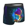 thumbnail image 3 of Bingfone Magic Mushrooms ,Fireflies Men'S Underwear - Casual Stretch Boxer Briefs-Small, 3 of 9