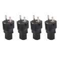 thumbnail image 1 of 4PCS 2 Slot Plug to IEC320 C13 Power Adapter Professional to C13 Power Plug Adapter for Laptop Printer, 1 of 4