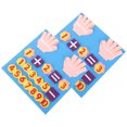 thumbnail image 2 of KAKOWELY 2 Sets Kids Math Addition Toys Add and Subtract Toy Toddler Educational Toy,11.61"X9.84"X0.39", 2 of 5