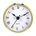 thumbnail image 2 of GROWTH TANK 2Pcs Clock Insert for Home Wall Gold Rim Roman Gold Rim Arabic, 2 of 8