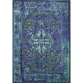thumbnail image 1 of Nuloom Tapis Reiko Vintage 4'4" x 6' en Bleu, 1 of 4