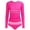 ab1 Hot Pink, variant on Little Girls Swim Suits 6-7 Girls Rash Guard Swimsuit Long Sleeve Two Piece Bathing Suit UPF 50 Summer Swimwear Size 6-12Y