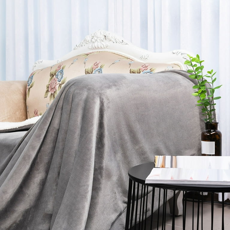 JeashCHAT Fleece Blanket Clearance Thick Warm Blanket for Winter