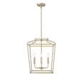 thumbnail image 6 of Millennium Lighting 19004 Nellita 4 Light 16" Wide Pendant - Black, 6 of 7