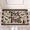 thumbnail image 2 of Halloween Pumpkin Door Mat,Non-Slip Doormat Low-Profile Door Mat 17x30 Inch Pumpkin Spooky Switch Rug for Outdoor Entrance Entry Entryway, 2 of 6