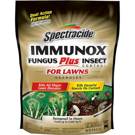 fungus immunox spectracide granules lawns