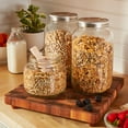thumbnail image 2 of Ball Gallon Mason Jar with Stainless Steel Lid, Airtight Glass Storage Container with Lid, Extra Large Ball Jar for Flour, Sugar, Dog Treats, and Pantry Organization, 2 of 9