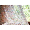 thumbnail image 2 of Emoticon Tulle Curtains with Rod Pocket, Pop Art Hand Drawn Cartoon Eye Ice Cream Rainbow Donut Lip Heart Banana Ghost, Sheer Drape for Wedding Party 2 Panels, 7 Sizes, Multicolor, by Ambesonne, 2 of 3
