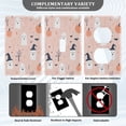 thumbnail image 3 of Yayeee Blank Wall Plate Cover 1-Gang 4.5"x2.7" Home Unused Decorative Outlet, Cute Cartoon Halloween, 3 of 7