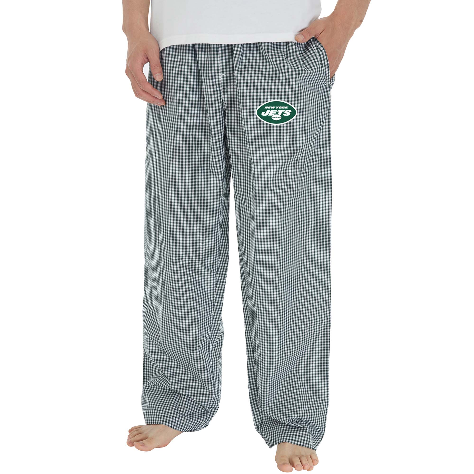 Sleep & Lounge New York Jets Mens Scatter Pattern Pajama Lounge Multi