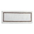 thumbnail image 2 of Modern Threads Geometric Brown Mocha Cotton Rug Runner, 1'8" x 5'', Reversible, 2 of 2