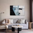 thumbnail image 5 of Abstract Art Modern Decorative Painting Face Framed Canvas Poster Bedroom Decor Sports Landscape Office Room Decor Gift,Frame-style,12x18inch(30x45cm), 5 of 8