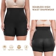 thumbnail image 4 of MISS MOLY Women's Plus Size Shapewear Tummy Control High Waist Shorts Shaping Boyshorts Butt Lifting Panties, 4 of 6