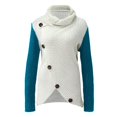 thumbnail image 3 of Vedolay Women's Suit Jackets Women's Casual Open Front Long Sleeve Work Office Jackets,Blue M, 3 of 4