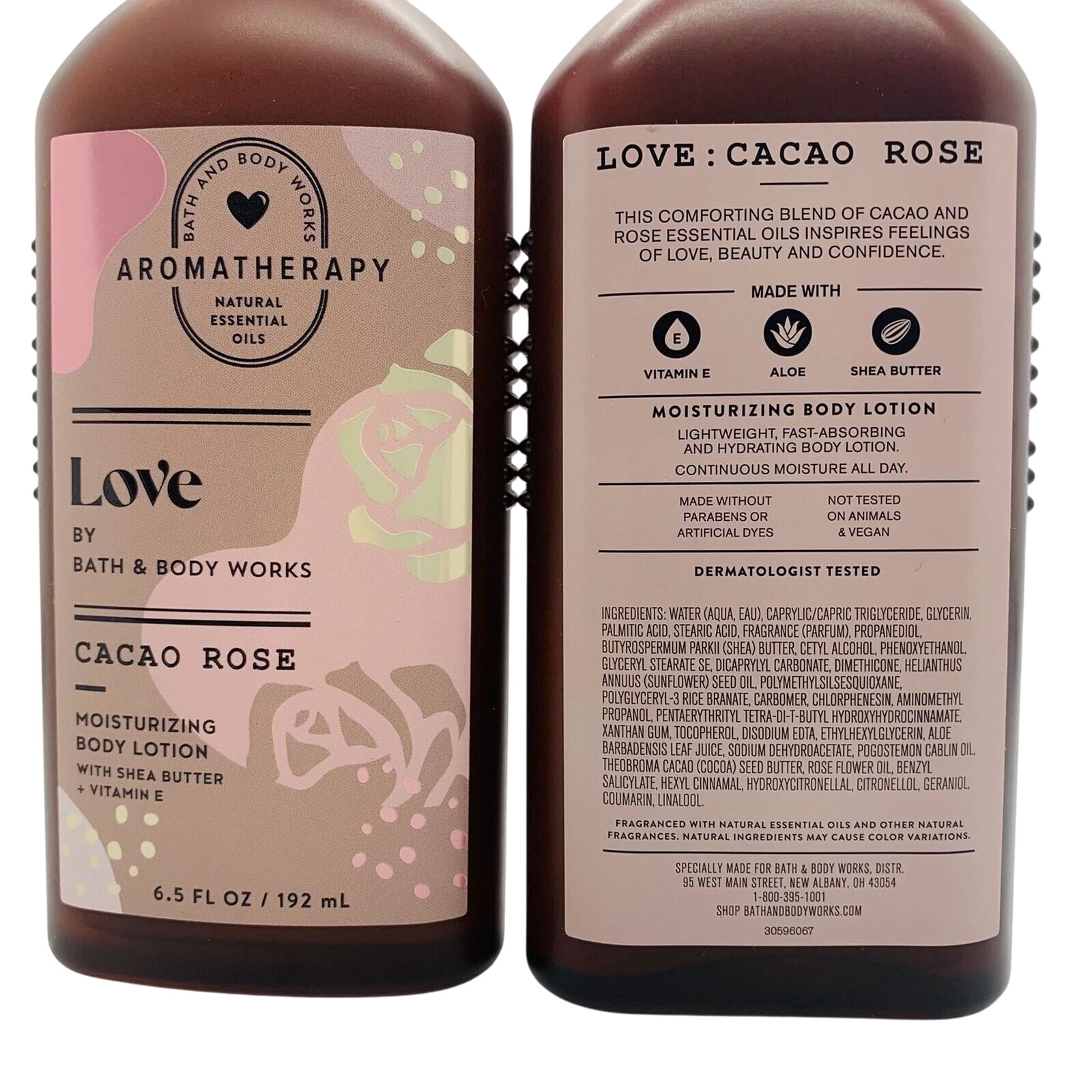 Bath and Body Works Love Cacao Rose Body Lotion (6.5 FL OZ / 192 mL) Aroma