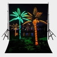 thumbnail image 1 of BSDHOME Polyester 5x7ft Colorful Light Decoration Backdrop Empty Street City Night View Photography Background, 1 of 5