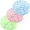 02#Colorful[3Pack], variant on Bxaolu Shower Cap, 3 Pcs Waterproof Reusable Shower Caps Bath Hair Hat for Women Men, Colorful Dotted